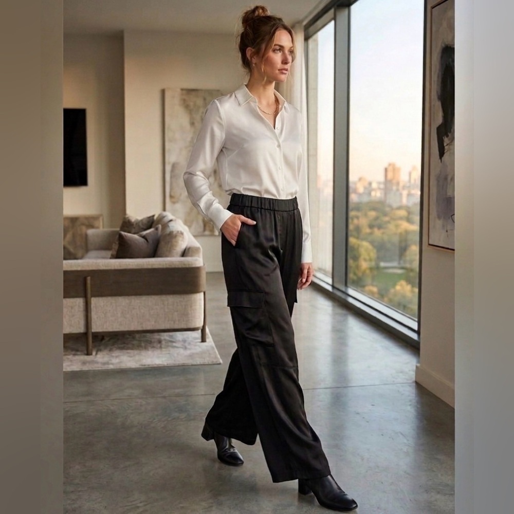 Central Park West- Mixology-Black  Huxley Pants NWT